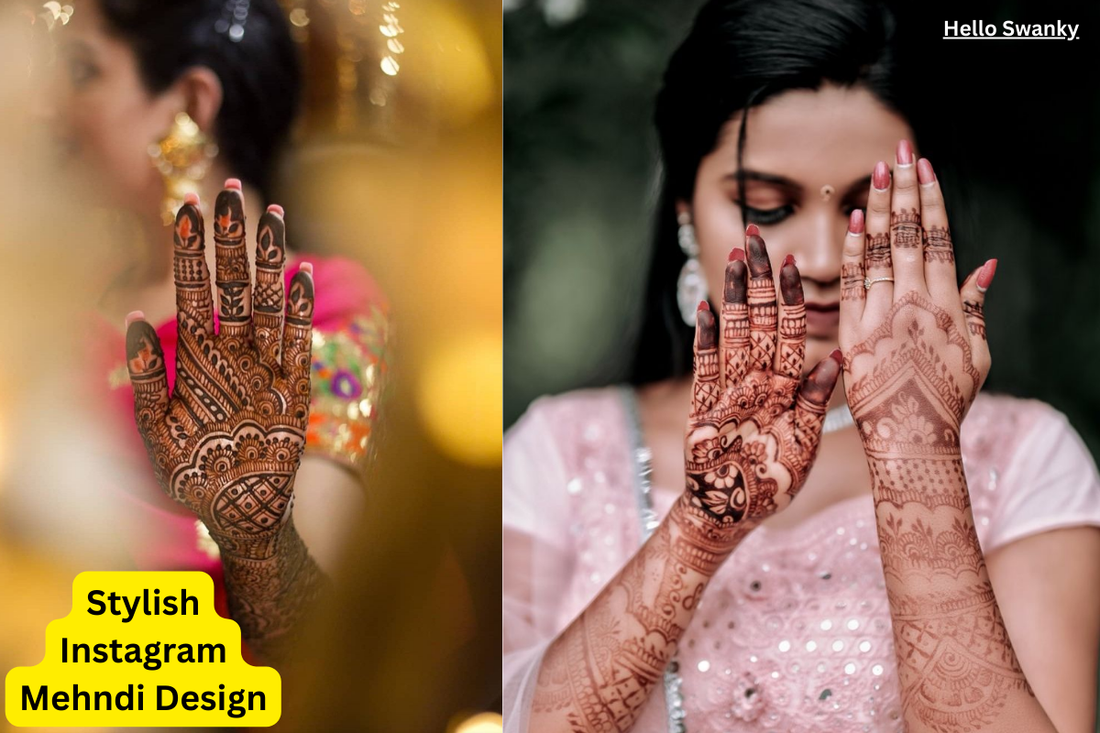 Stylish Instagram Mehndi Design