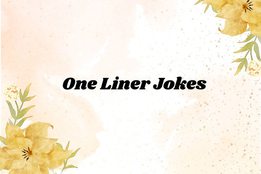 One Liner Jokes