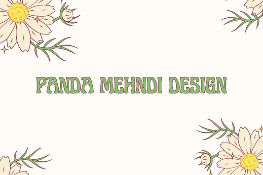 Panda Mehndi Design