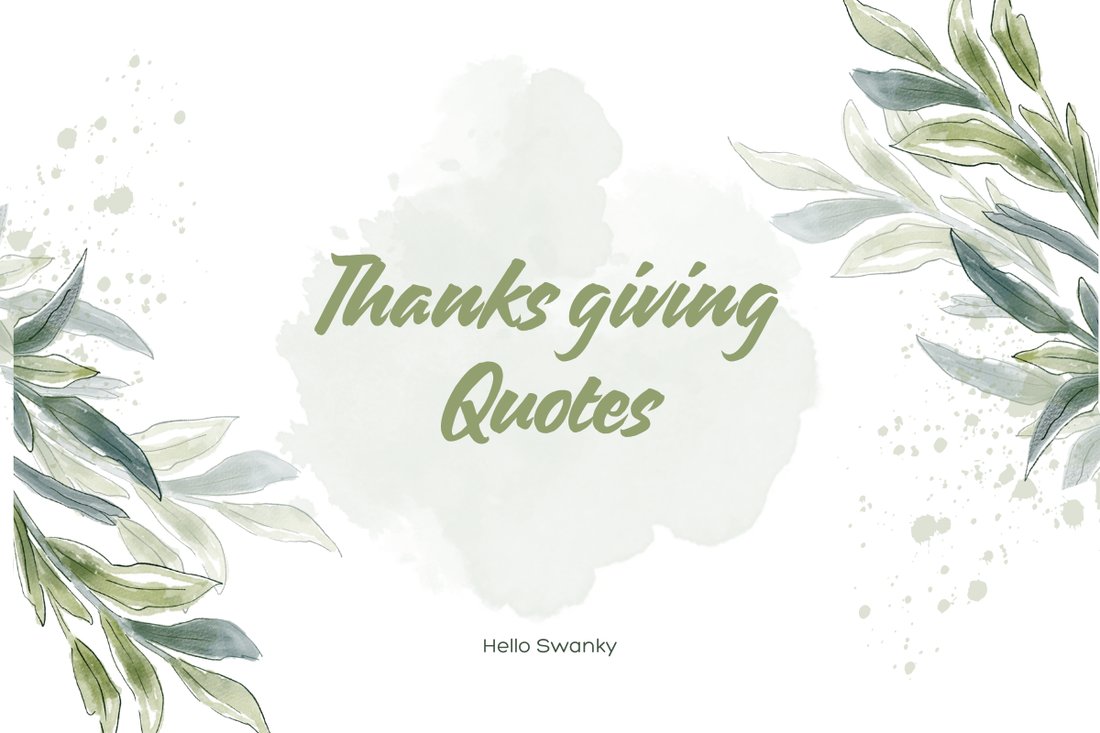 Thanksgiving Quotes