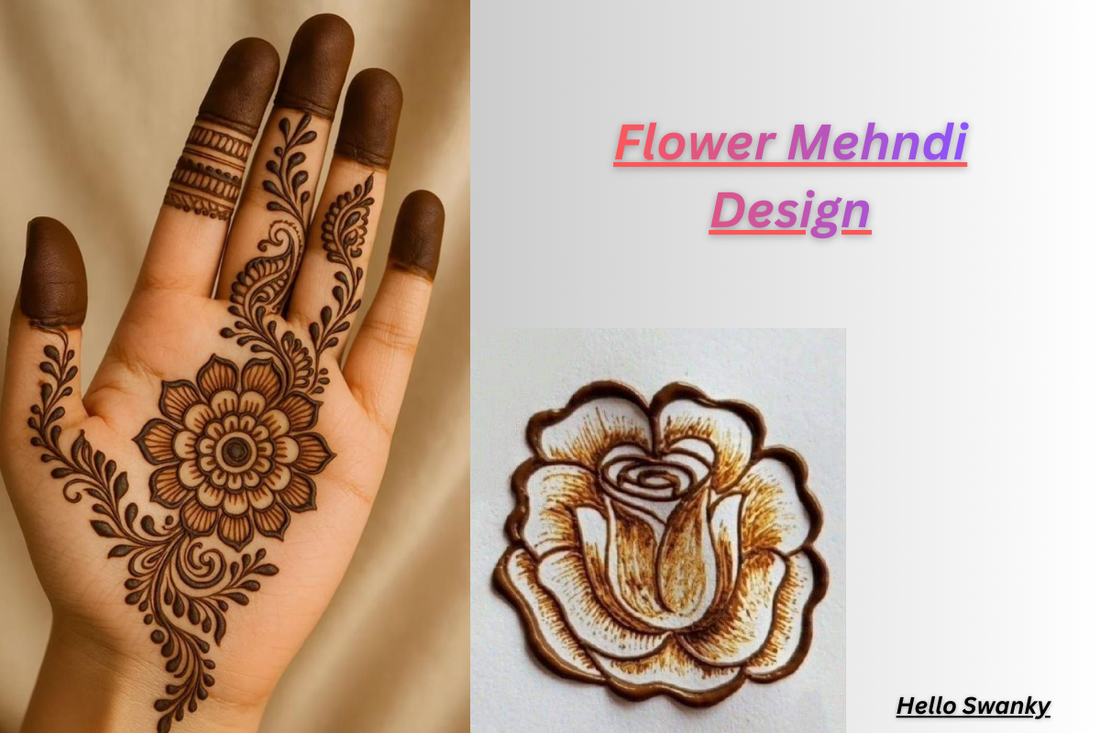 Flower Mehndi Design