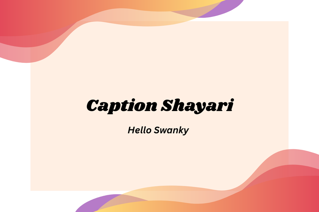 Caption Shayari
