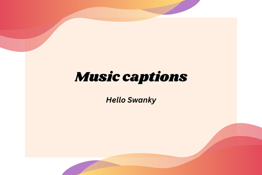 Music captions