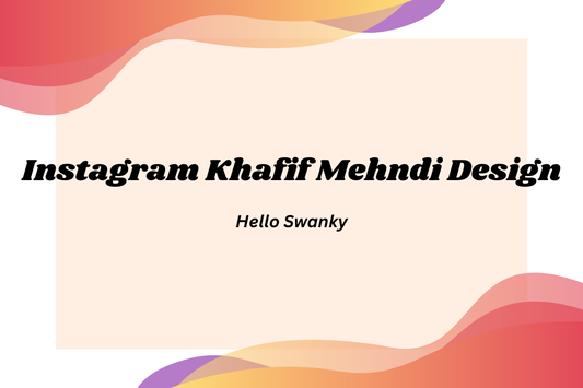 Instagram Khafif Mehndi Design