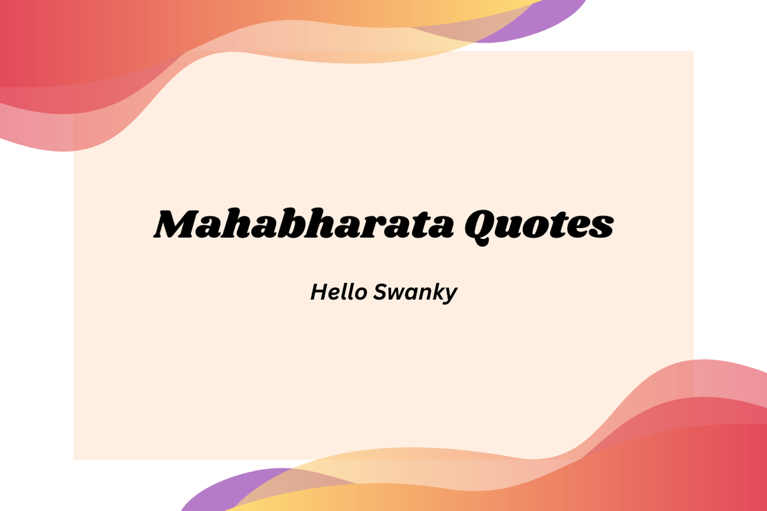 Mahabharata Quotes