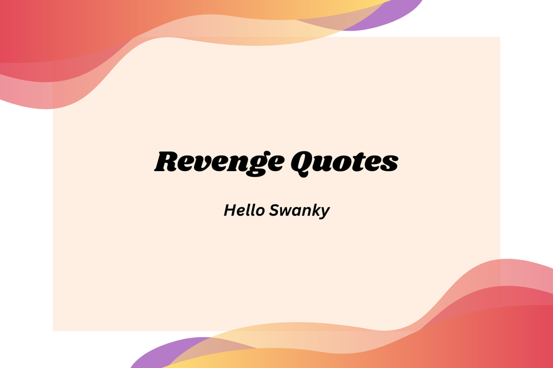 Revenge Quotes