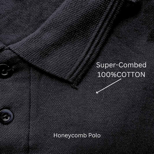 Solid premium polo t-shirt