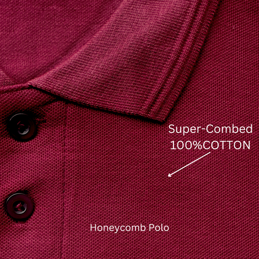 Solid premium polo t-shirt