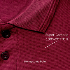 Solid premium polo t-shirt