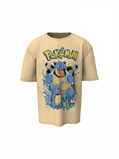Squirtle Oversized T-Shirts – Cool Pokémon Streetwear Style