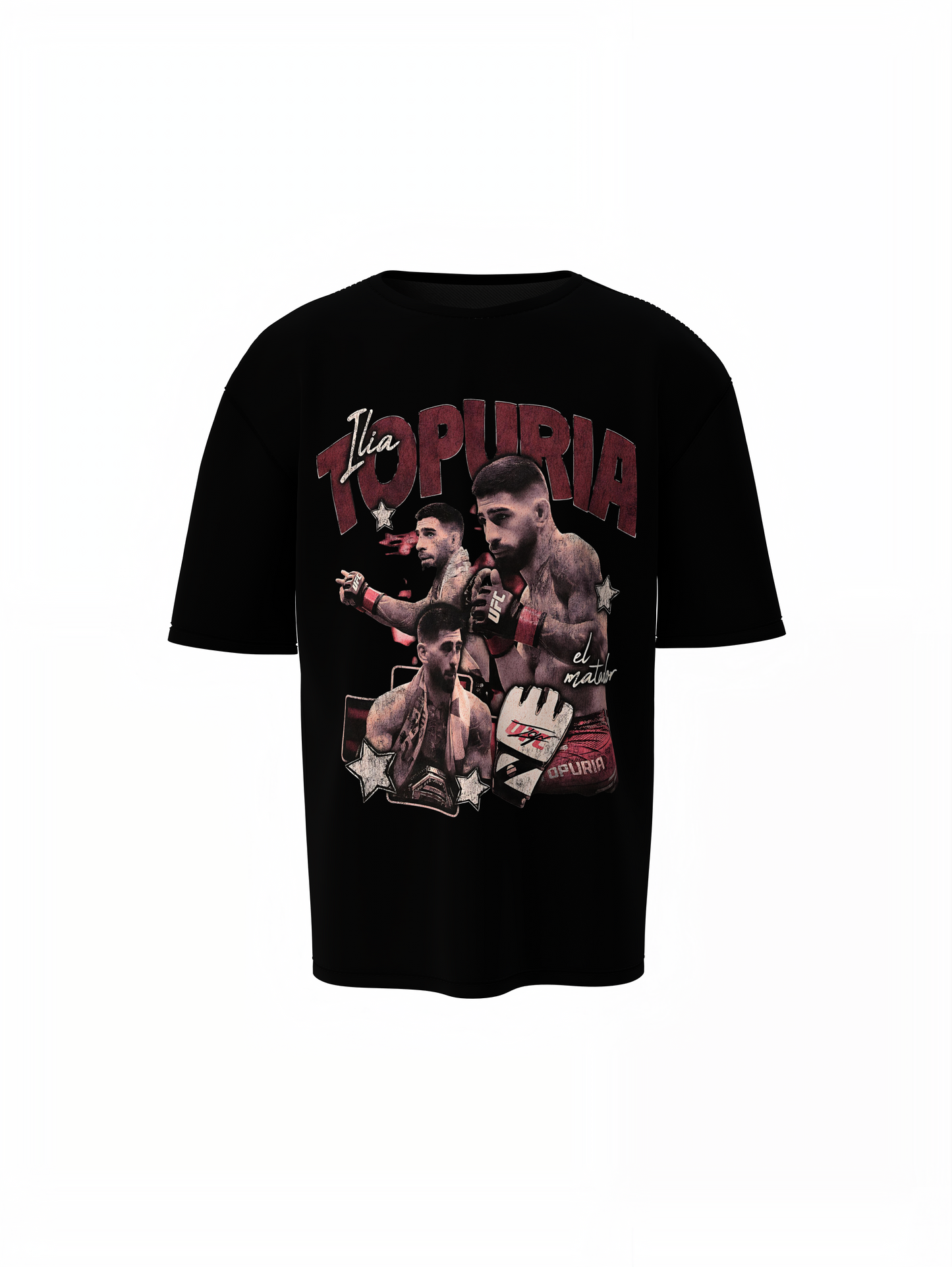 Player Topuria Oversized T-Shirt – Bold Streetwear Graphic