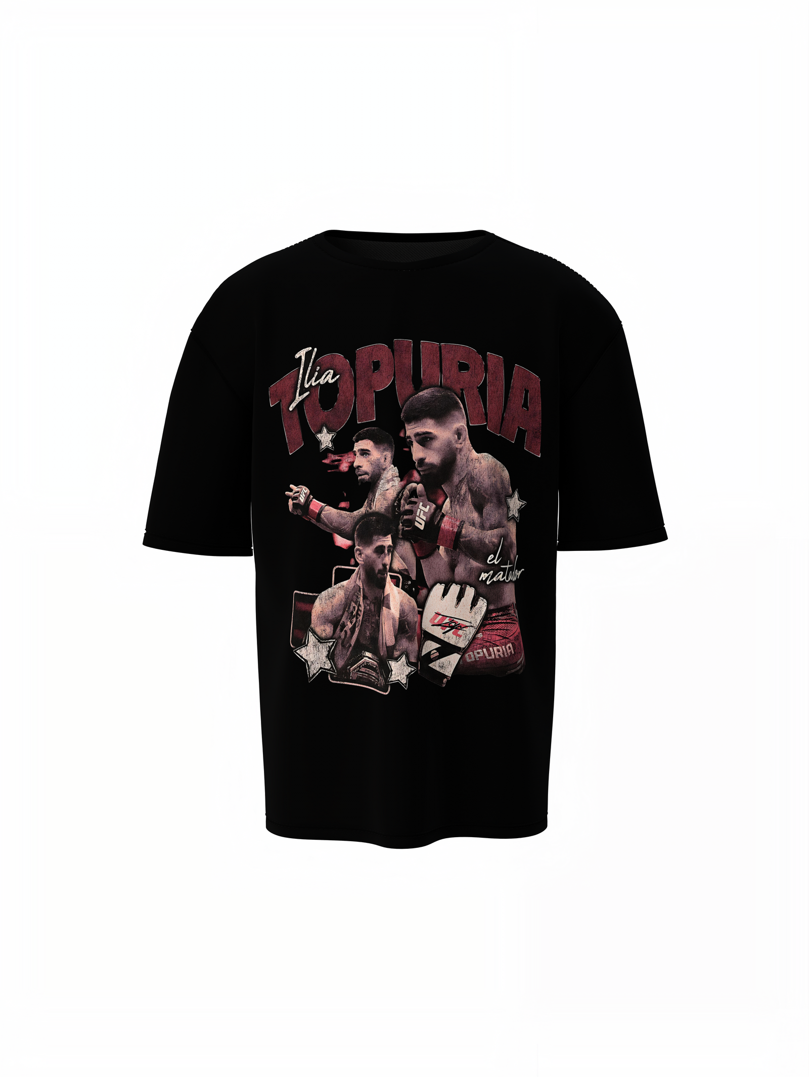 Player Topuria Oversized T-Shirt – Bold Streetwear Graphic