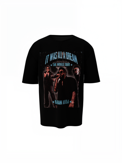 Hip Hop Vibe Oversized T-Shirt | Urban Streetwear T-Shirts