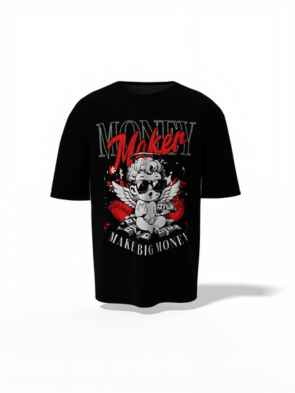 Make Big Money Oversized T-Shirt – Bold Streetwear Tee