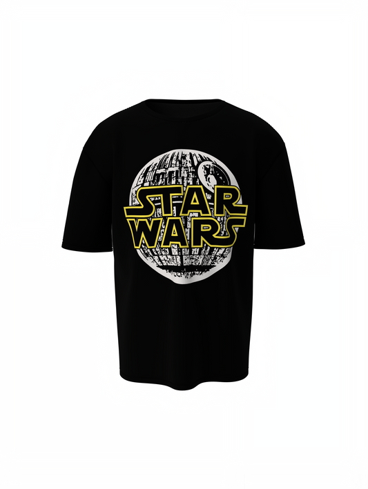 Galaxy Lovers Oversized T-Shirts Cosmic Romantic Streetwear