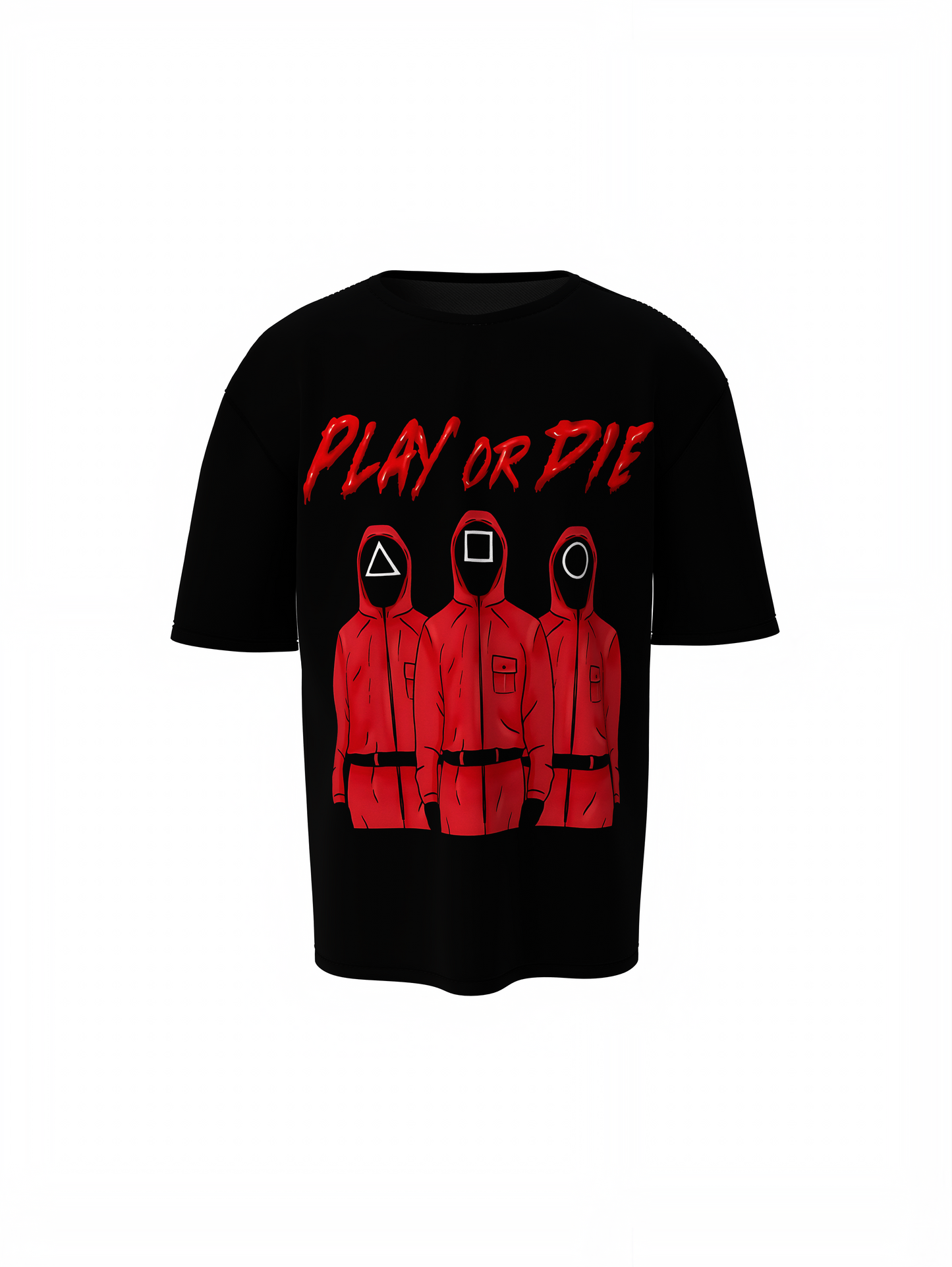 Play OR Die Oversized T-Shirt – Stylish Casual Oversized Tee