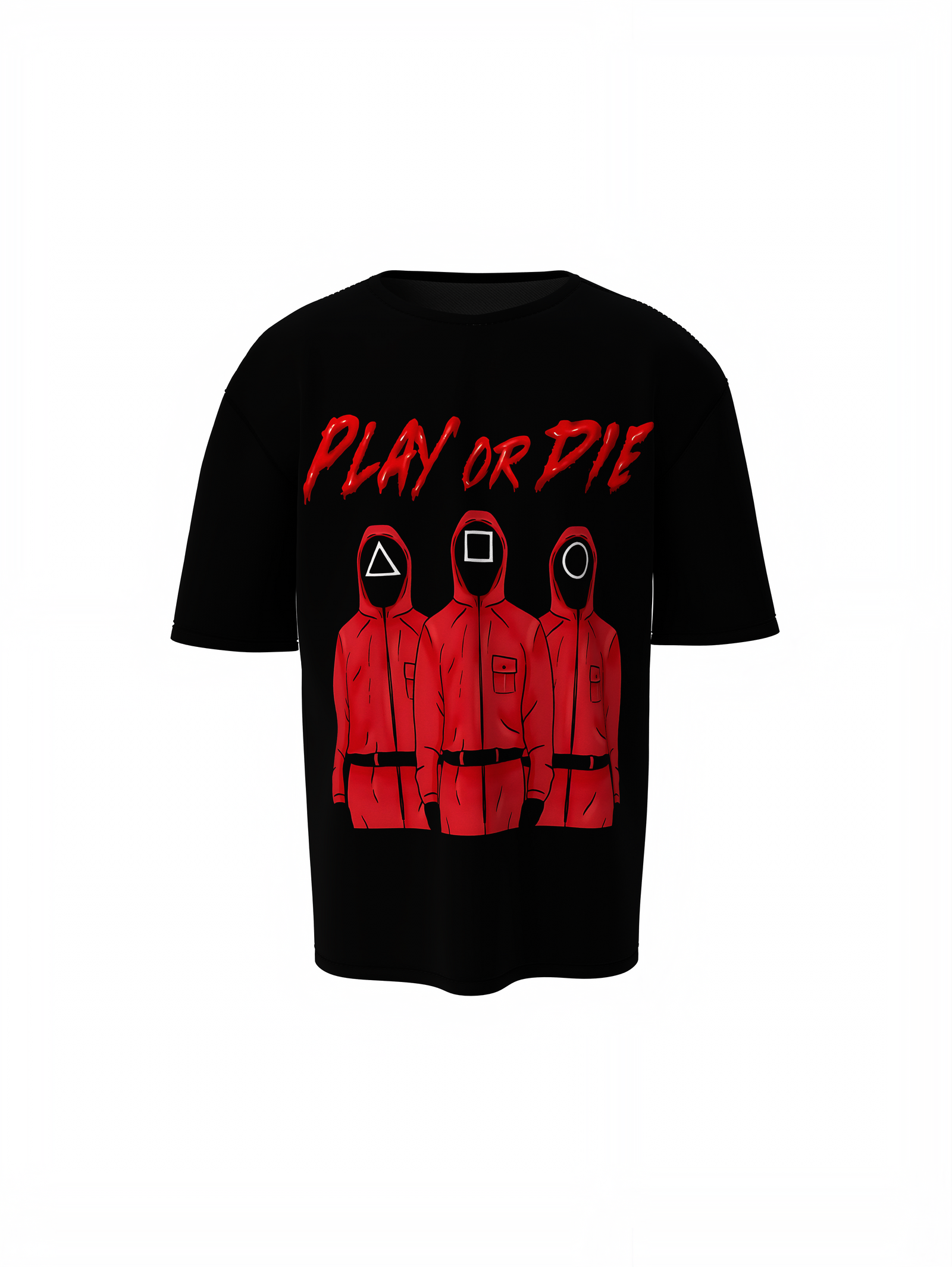 Play OR Die Oversized T-Shirt – Stylish Casual Oversized Tee