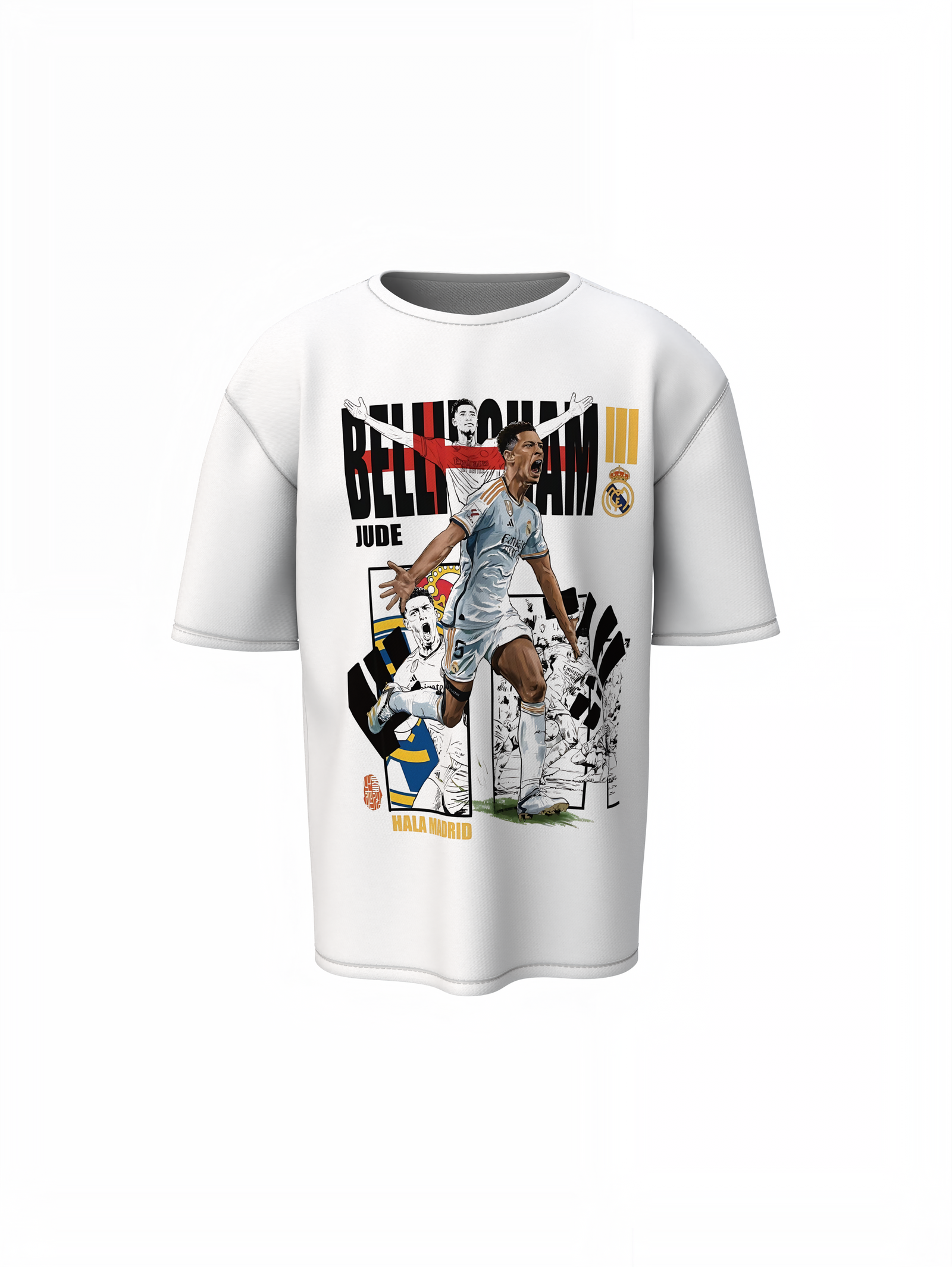 Los Blancos Legacy Oversized T-Shirt Real Madrid Streetwear