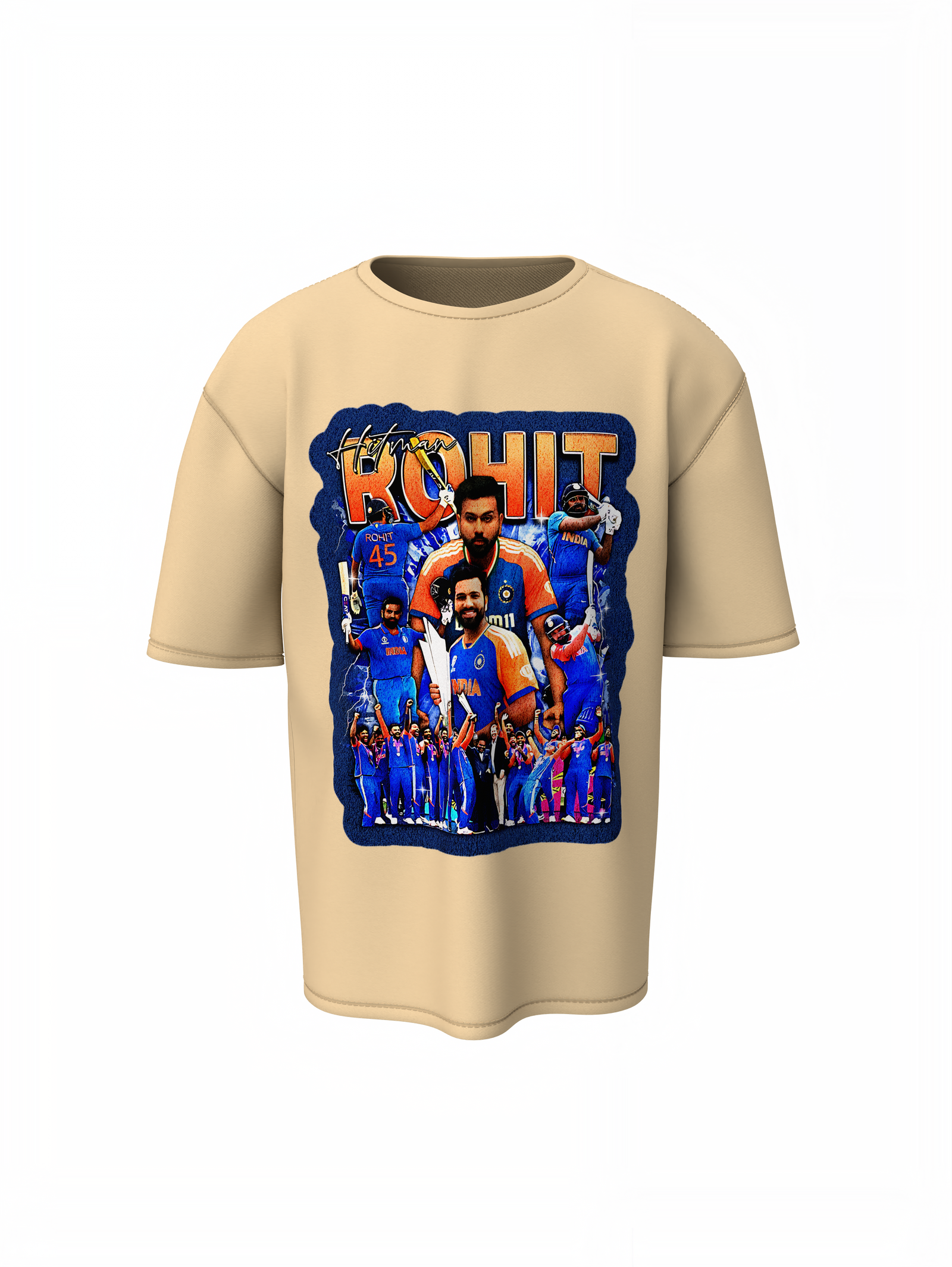 Rohit Hitman Oversized T-Shirts