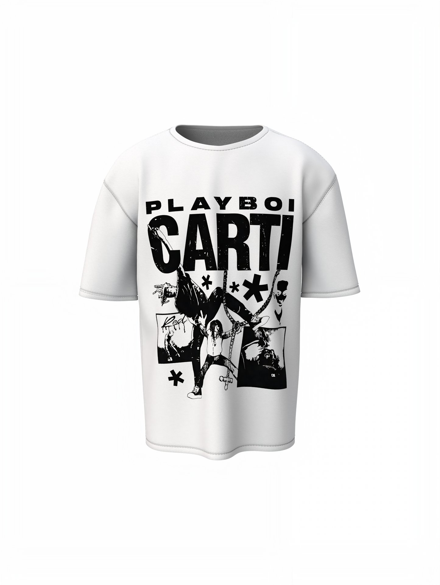 Playboi Carti Oversized T-Shirt – Stylish Casual Oversized Tee