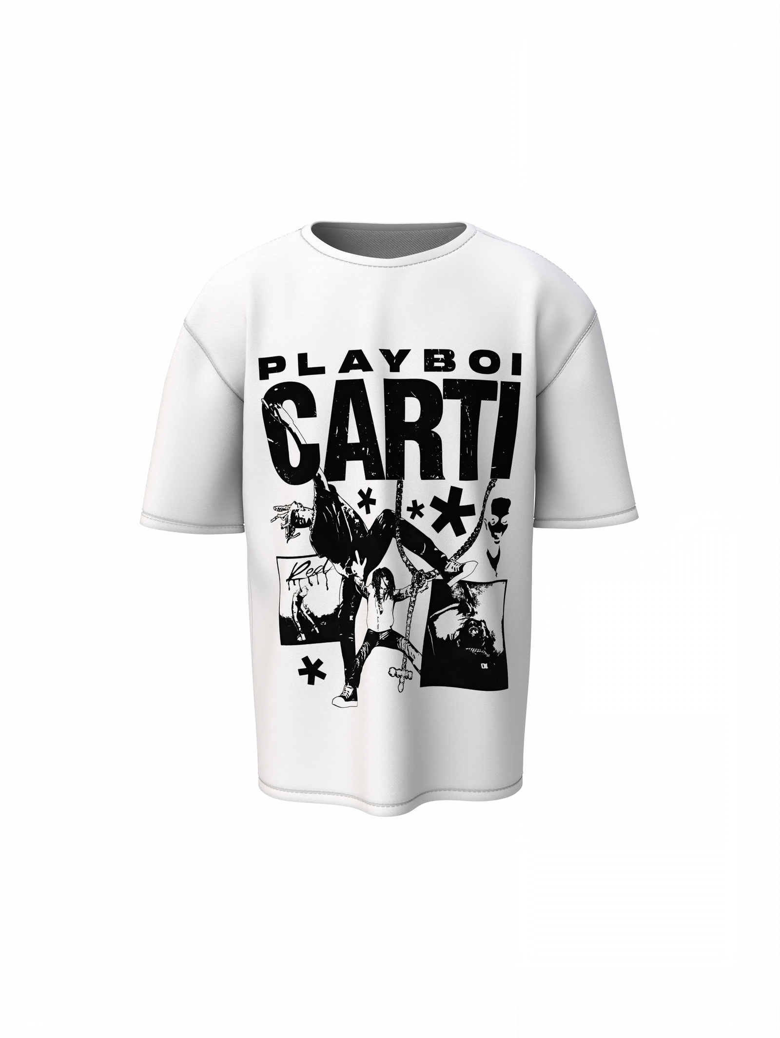 Playboi Carti Oversized T-Shirt – Stylish Casual Oversized Tee