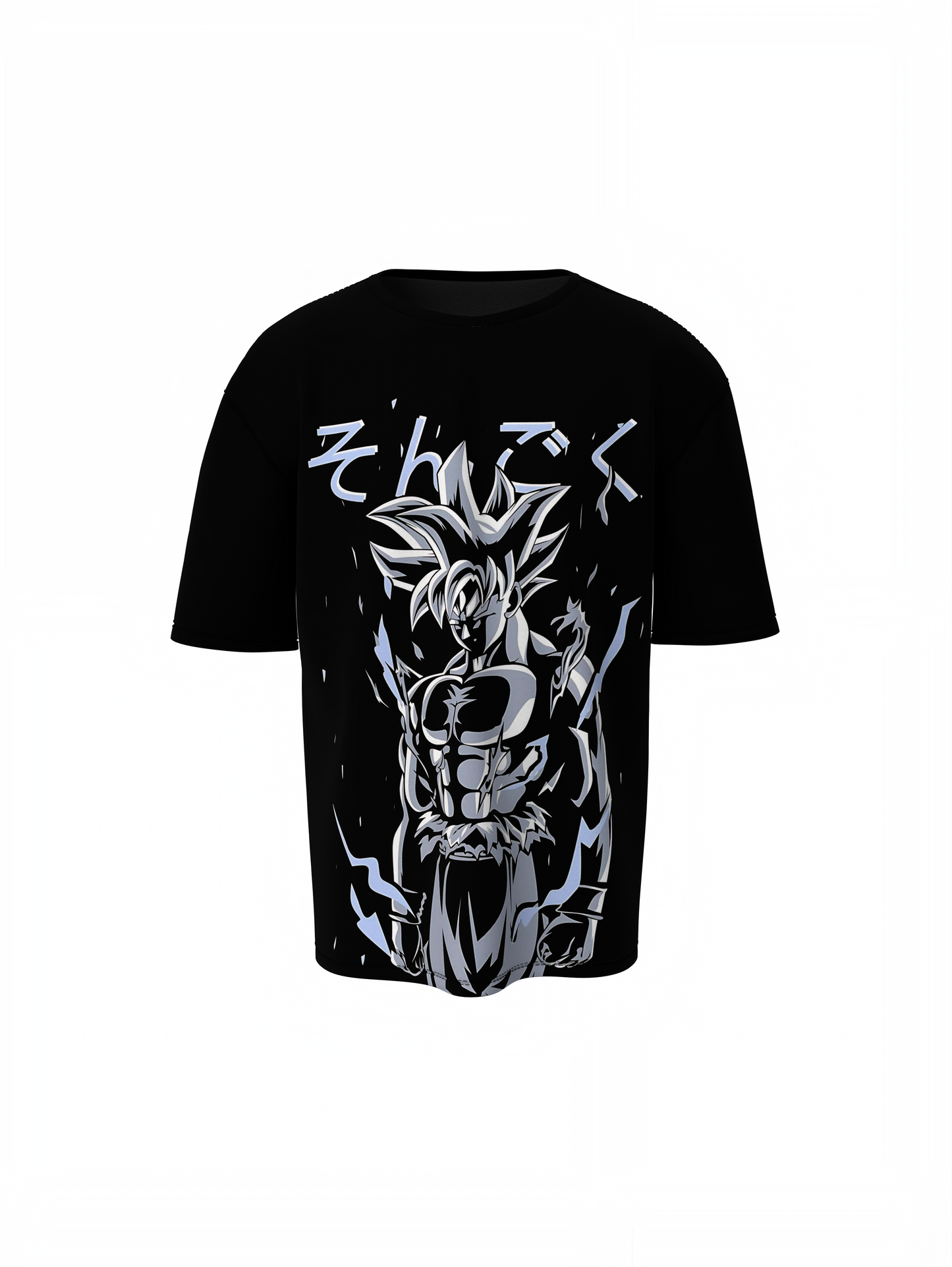 Eternal Warrior Goku Oversized T-Shirt Anime Streetwear