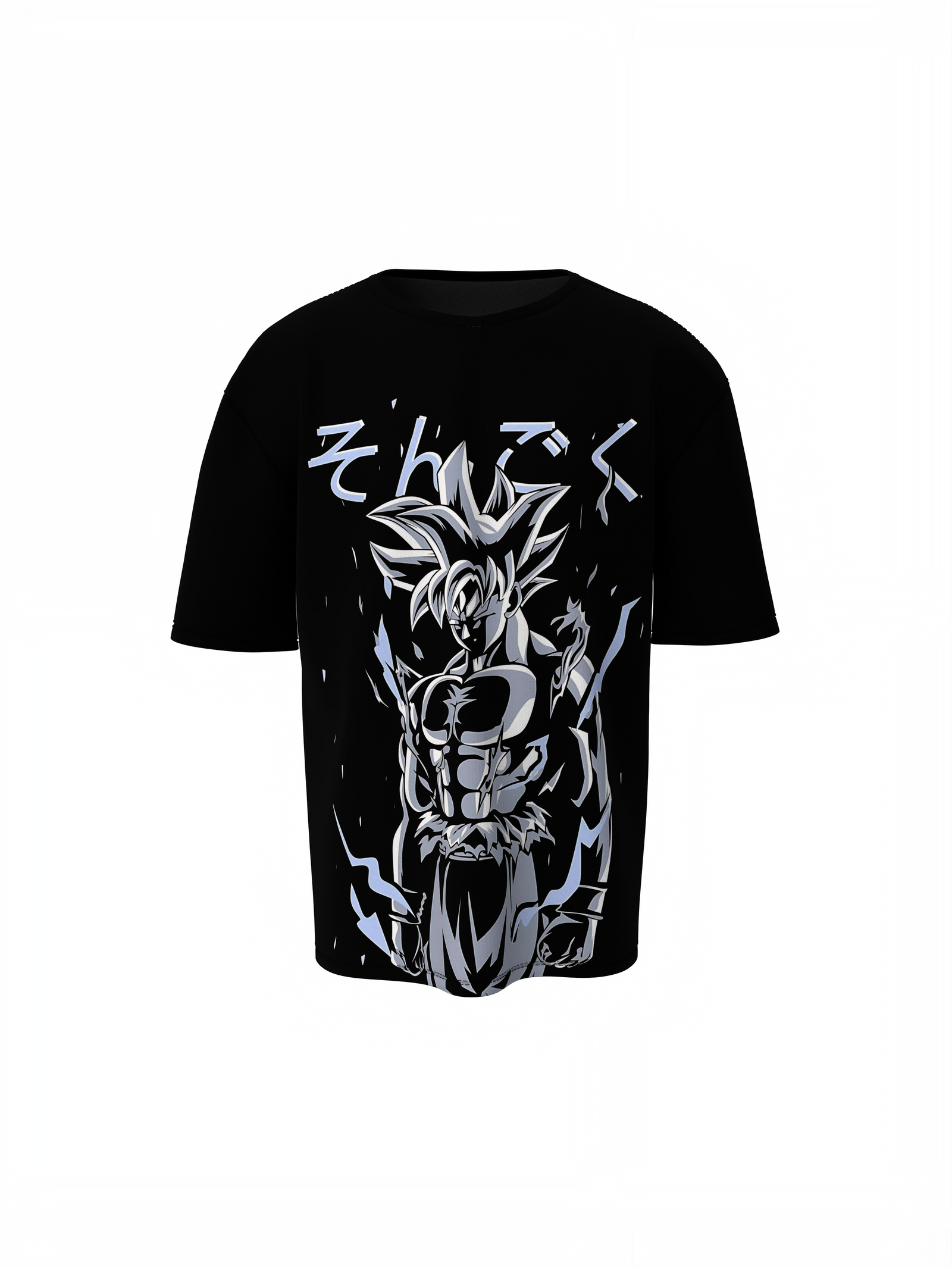 Eternal Warrior Goku Oversized T-Shirt Anime Streetwear