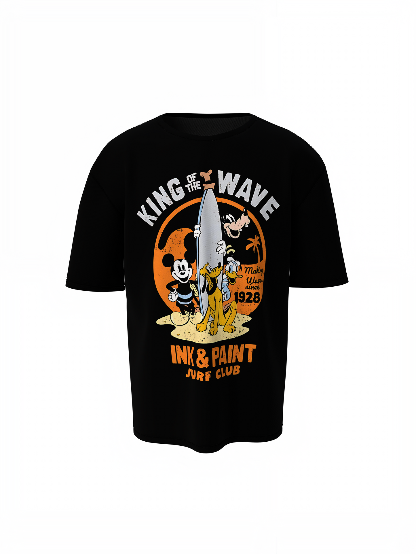 King Wave Oversized T-Shirts