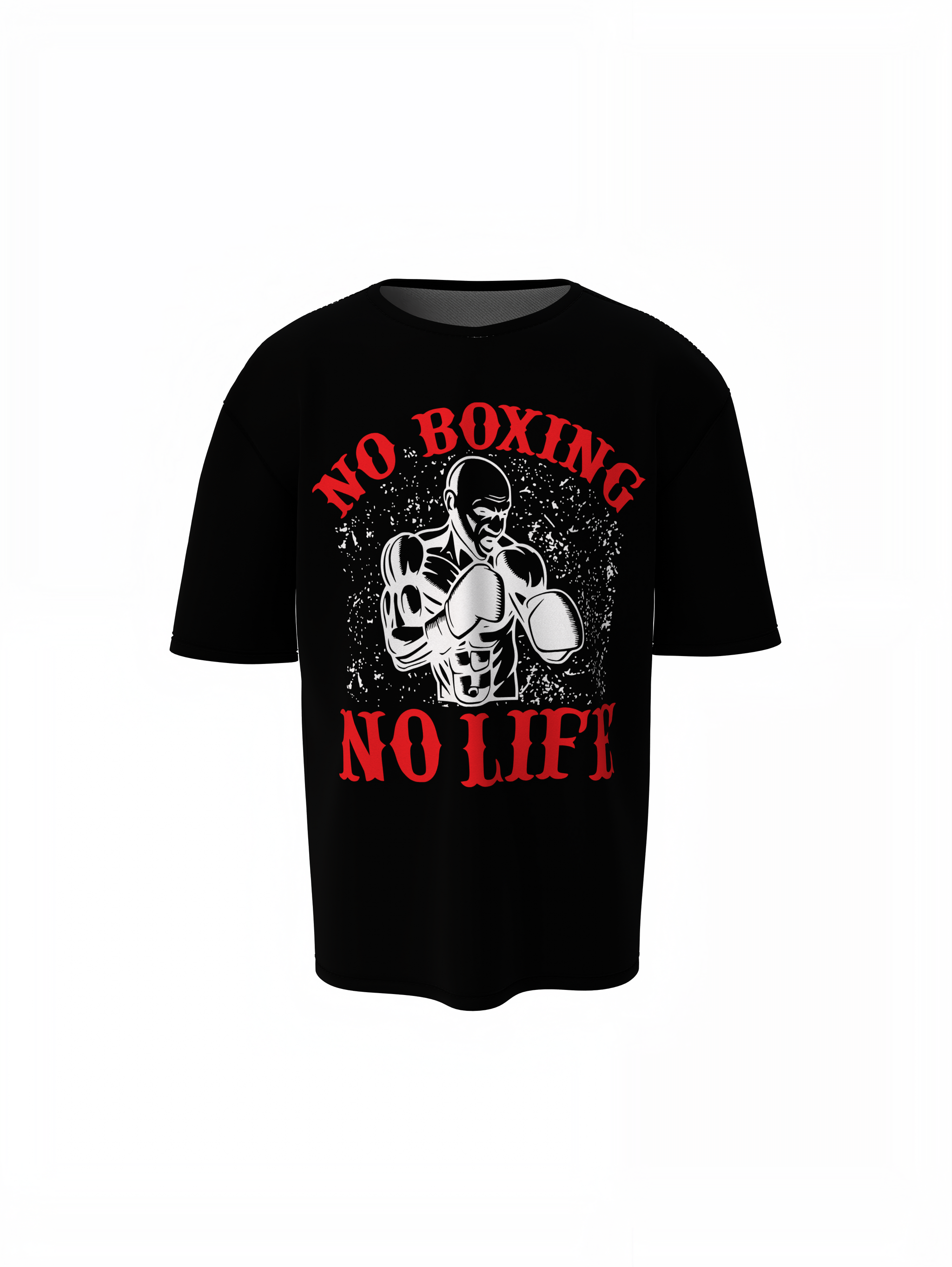 No Boxing Oversized T-Shirts
