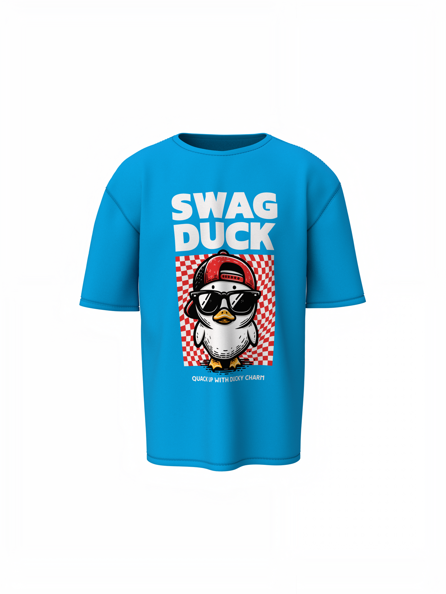 Swag Duck Oversized T-Shirt for Fun Casual Streetwear Looks