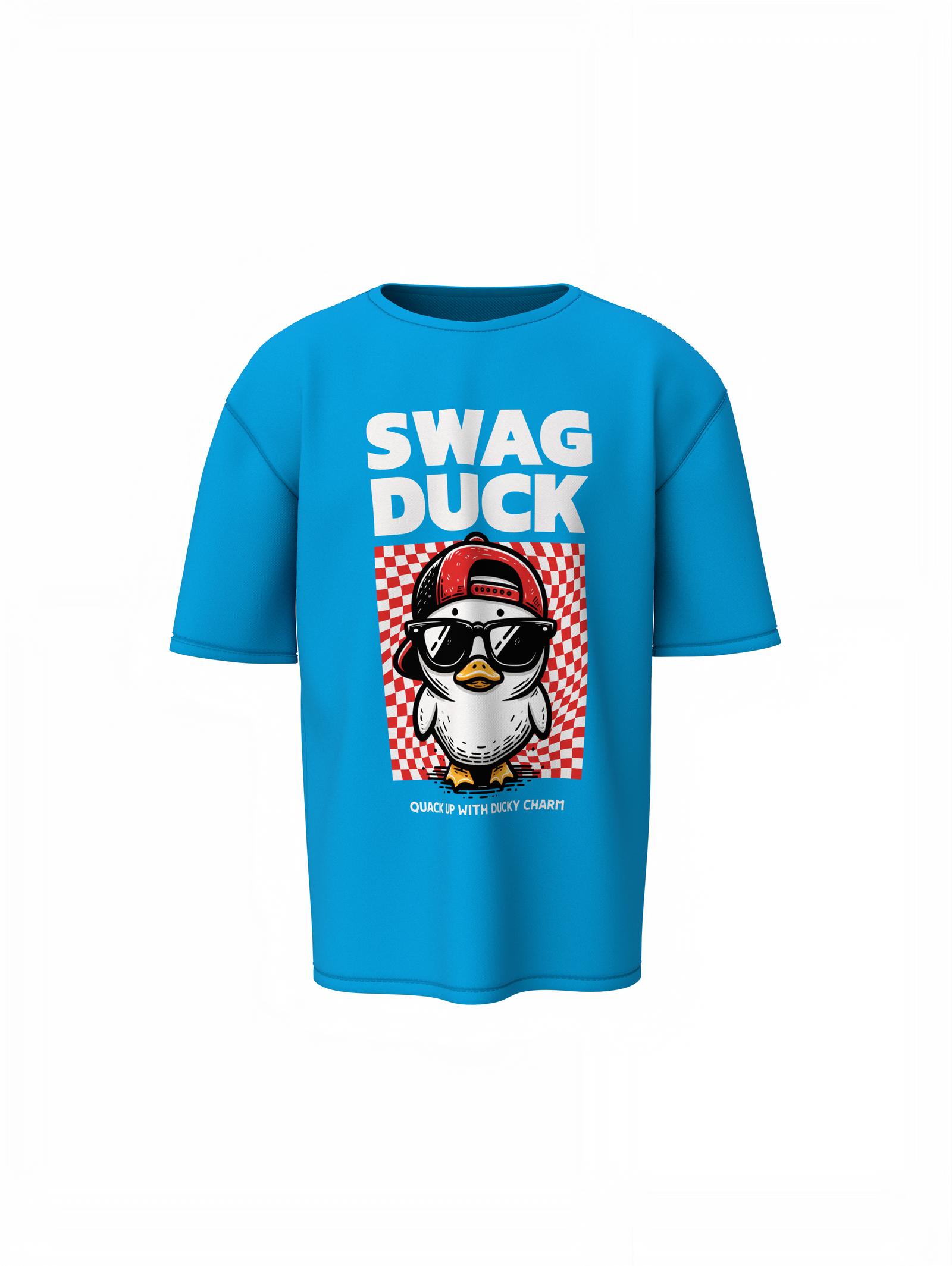 Swag Duck Oversized T-Shirt for Fun Casual Streetwear Looks