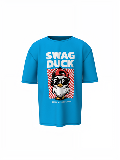 Swag Duck Oversized T-Shirt for Fun Casual Streetwear Looks