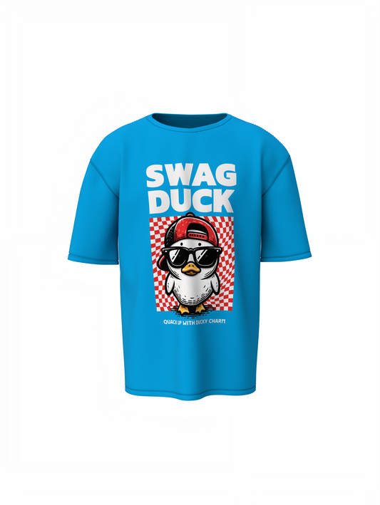 Swag Duck Oversized T-Shirt for Fun Casual Streetwear Looks