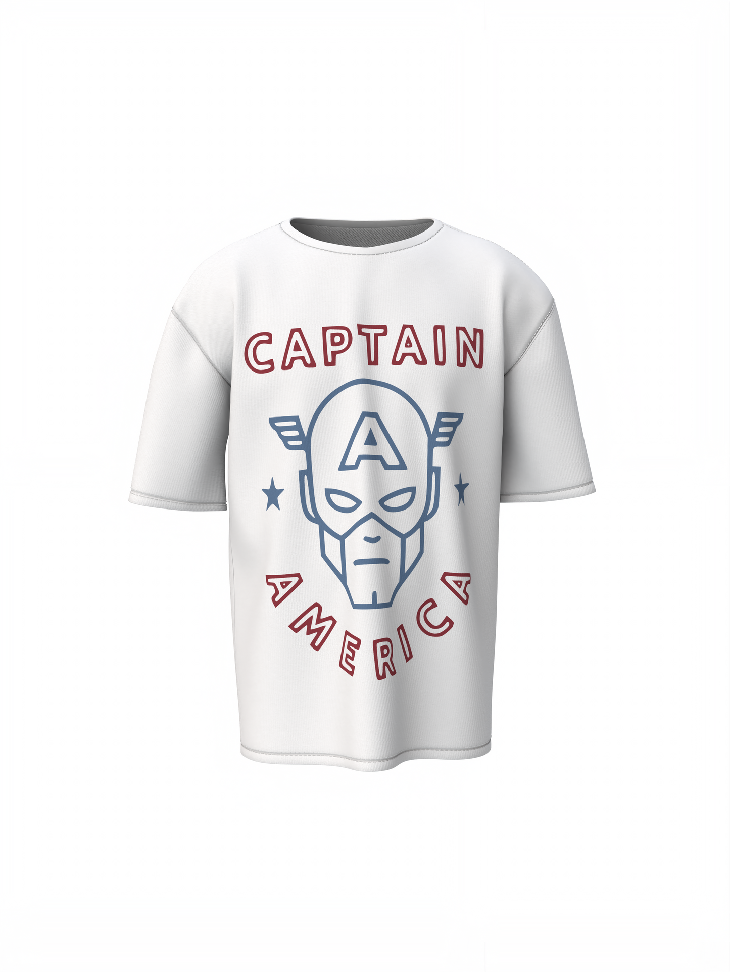 First Captain Oversized T-Shirts