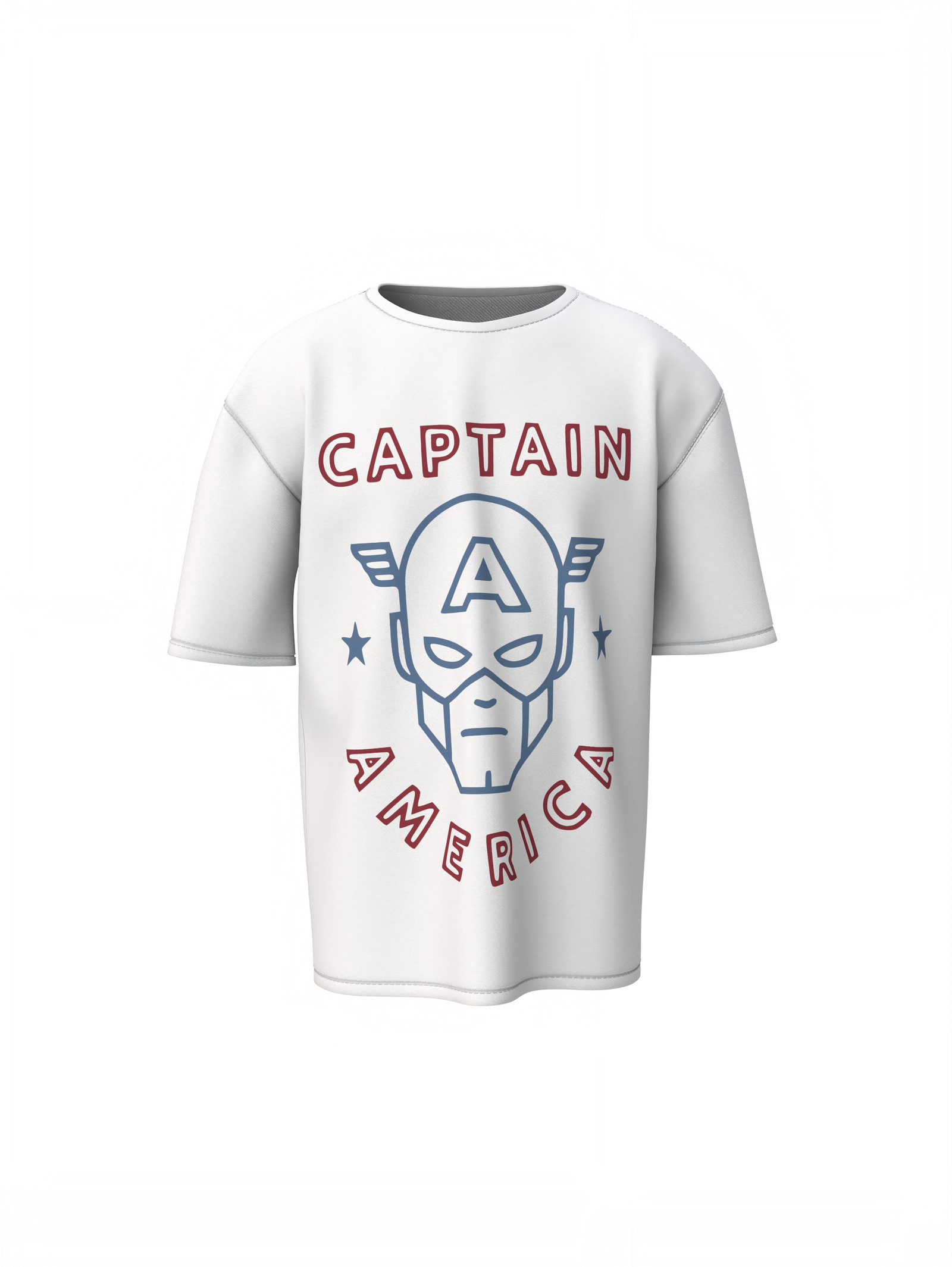 First Captain Oversized T-Shirts