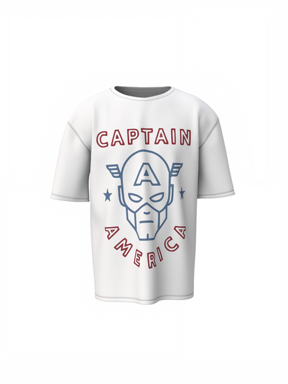 First Captain Oversized T-Shirts