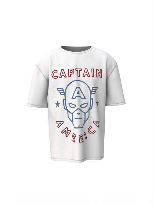 First Captain Oversized T-Shirts