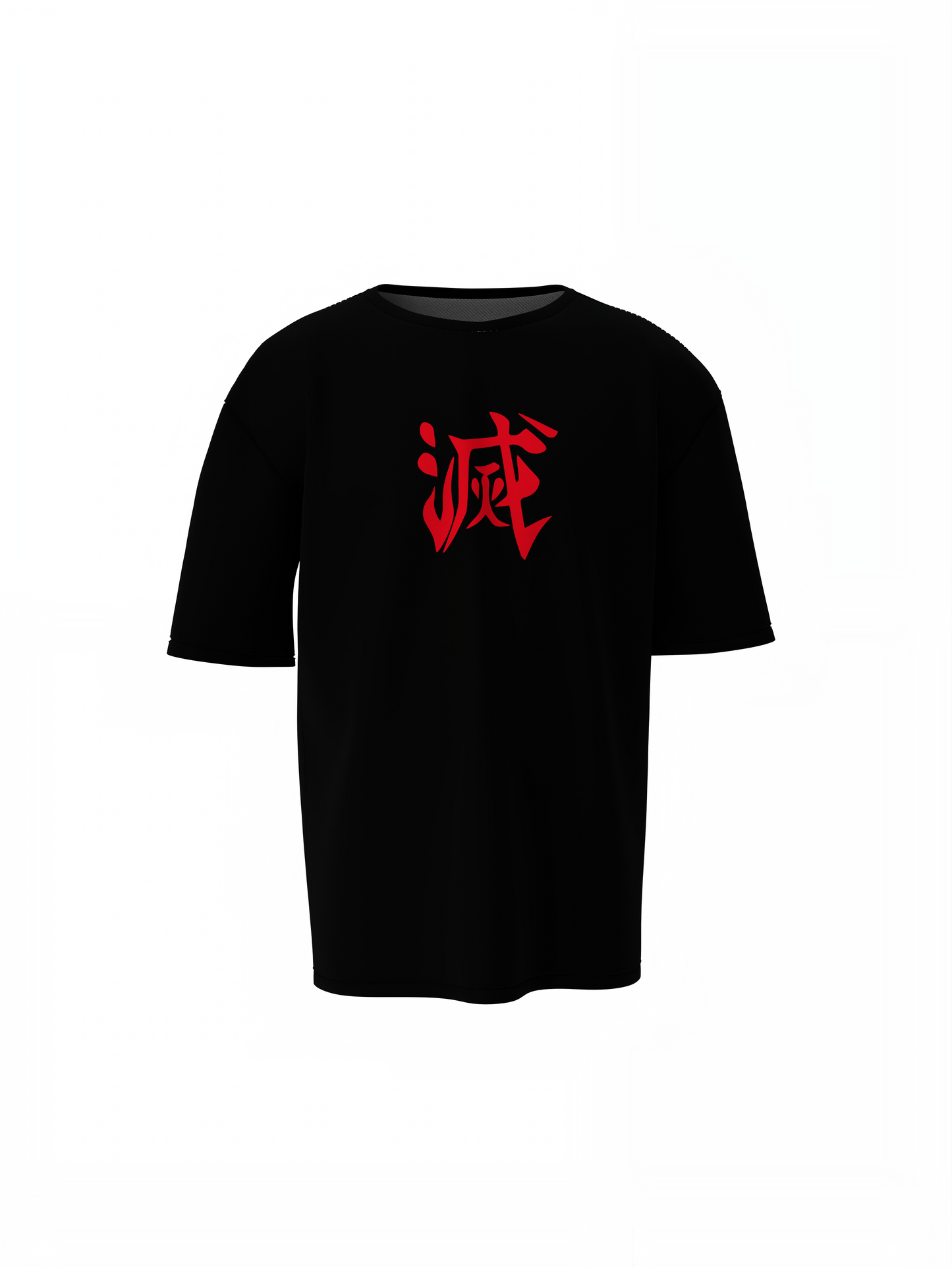 Power Moodes Black Oversized T-Shirts for Bold Streetwear Fit