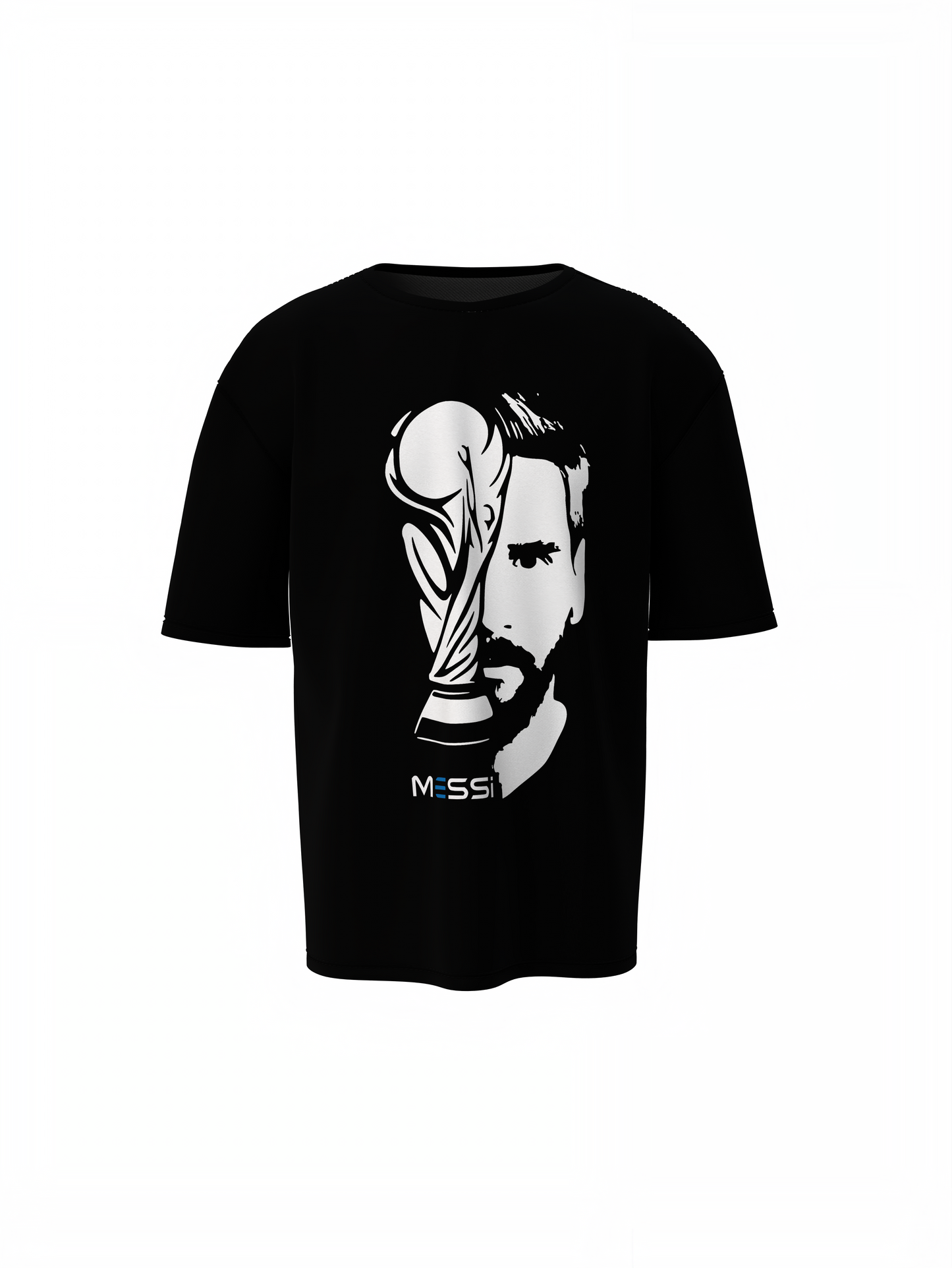 Messi Oversized T-Shirt for Iconic Football Fan Style