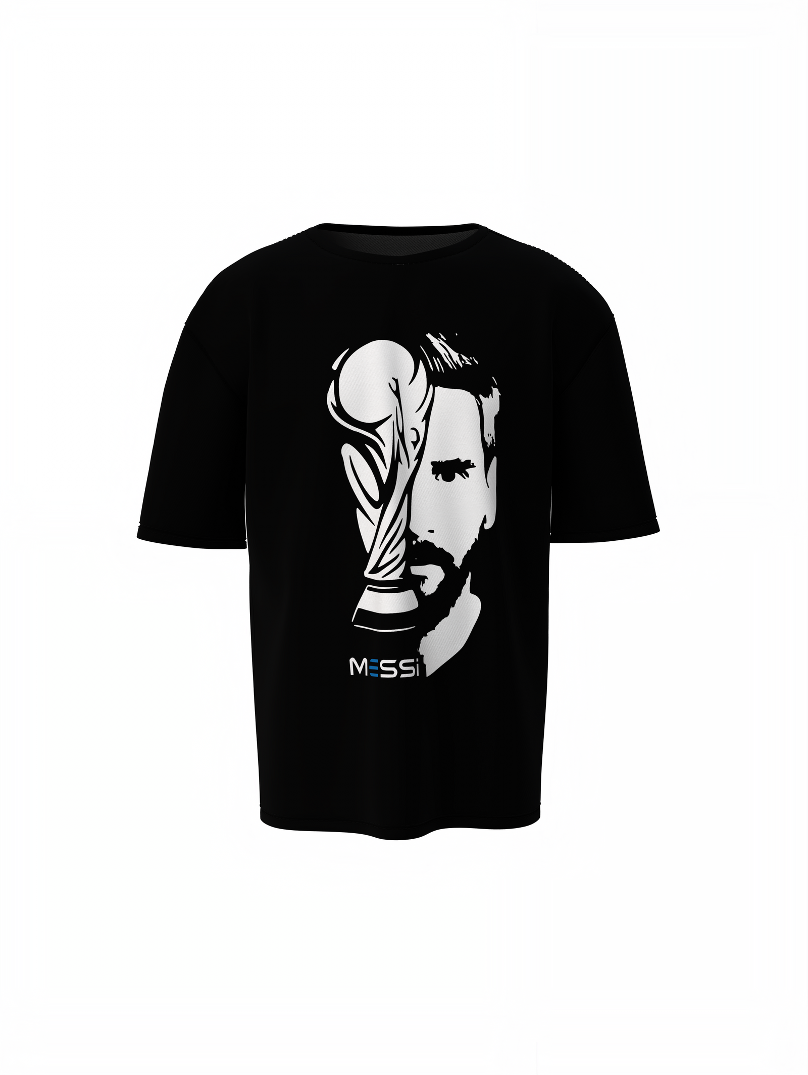 Messi Oversized T-Shirt for Iconic Football Fan Style