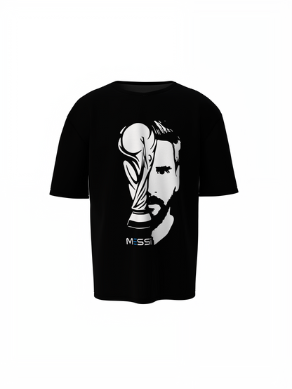 Messi Oversized T-Shirt for Iconic Football Fan Style