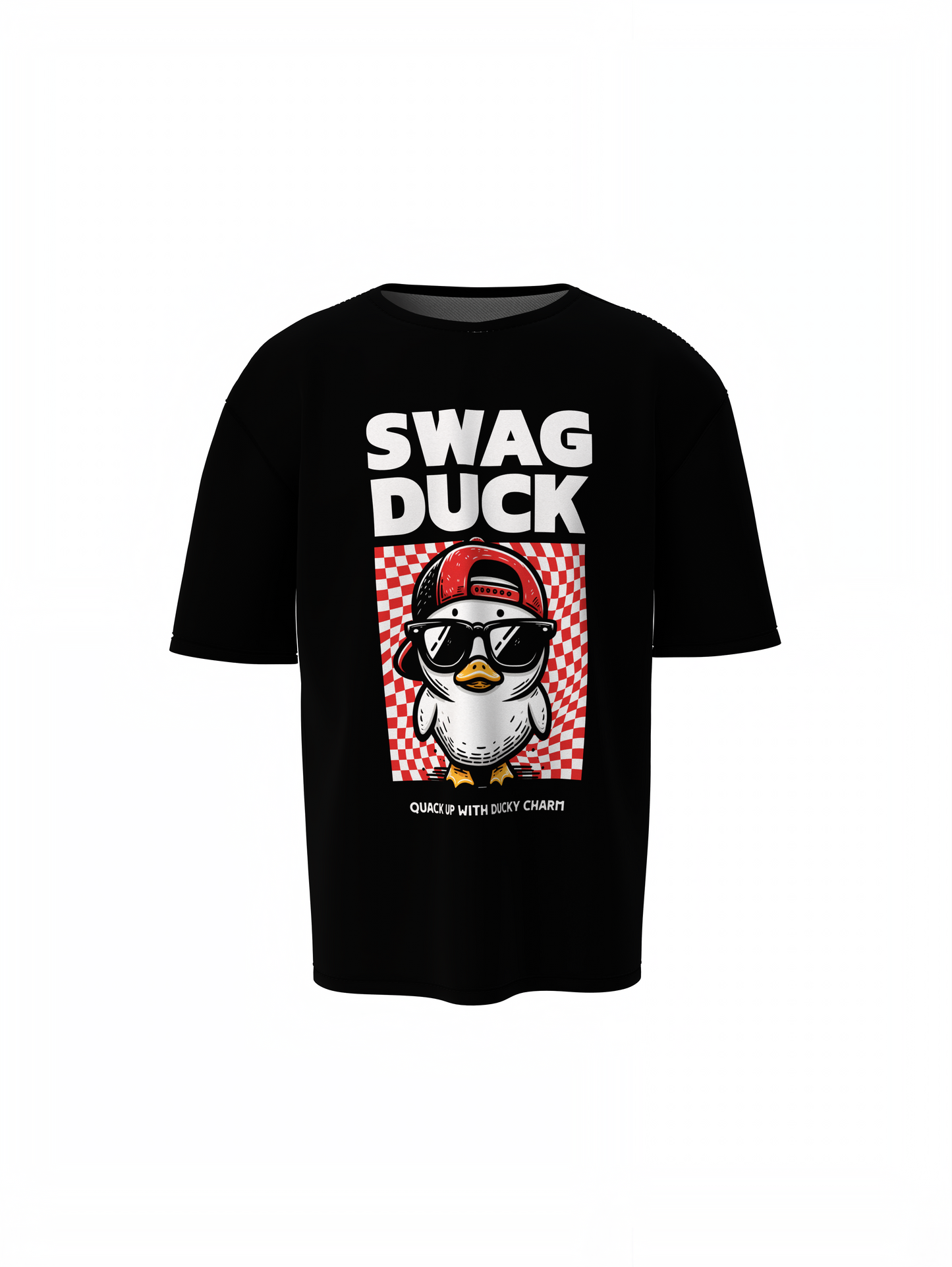 Swag Duck Oversized T-Shirt for Fun Casual Streetwear Looks