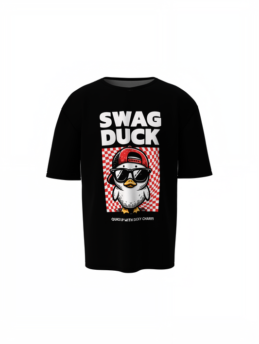 Swag Duck Oversized T-Shirt for Fun Casual Streetwear Looks