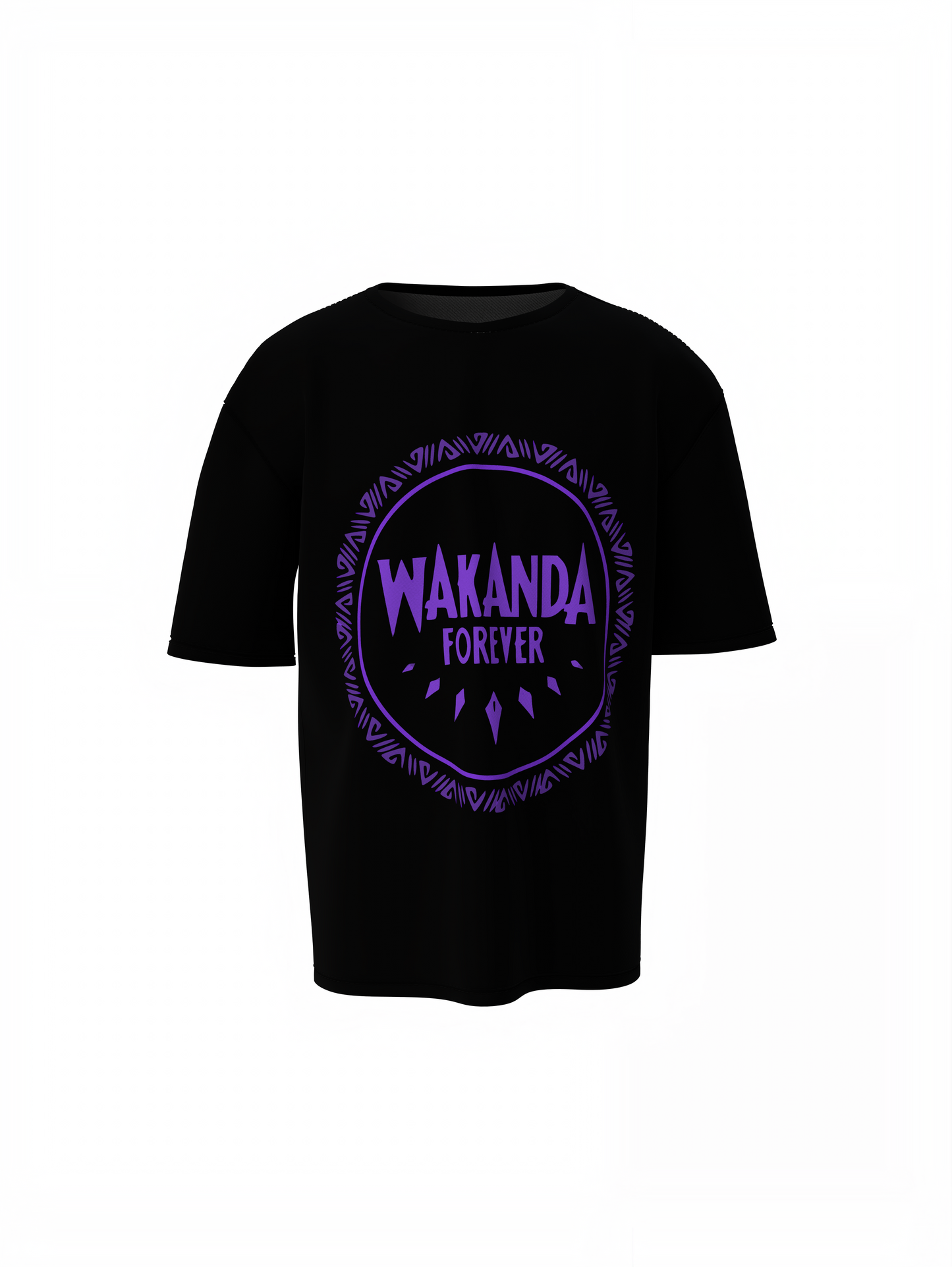 Wakanda Forever Oversized T-Shirts