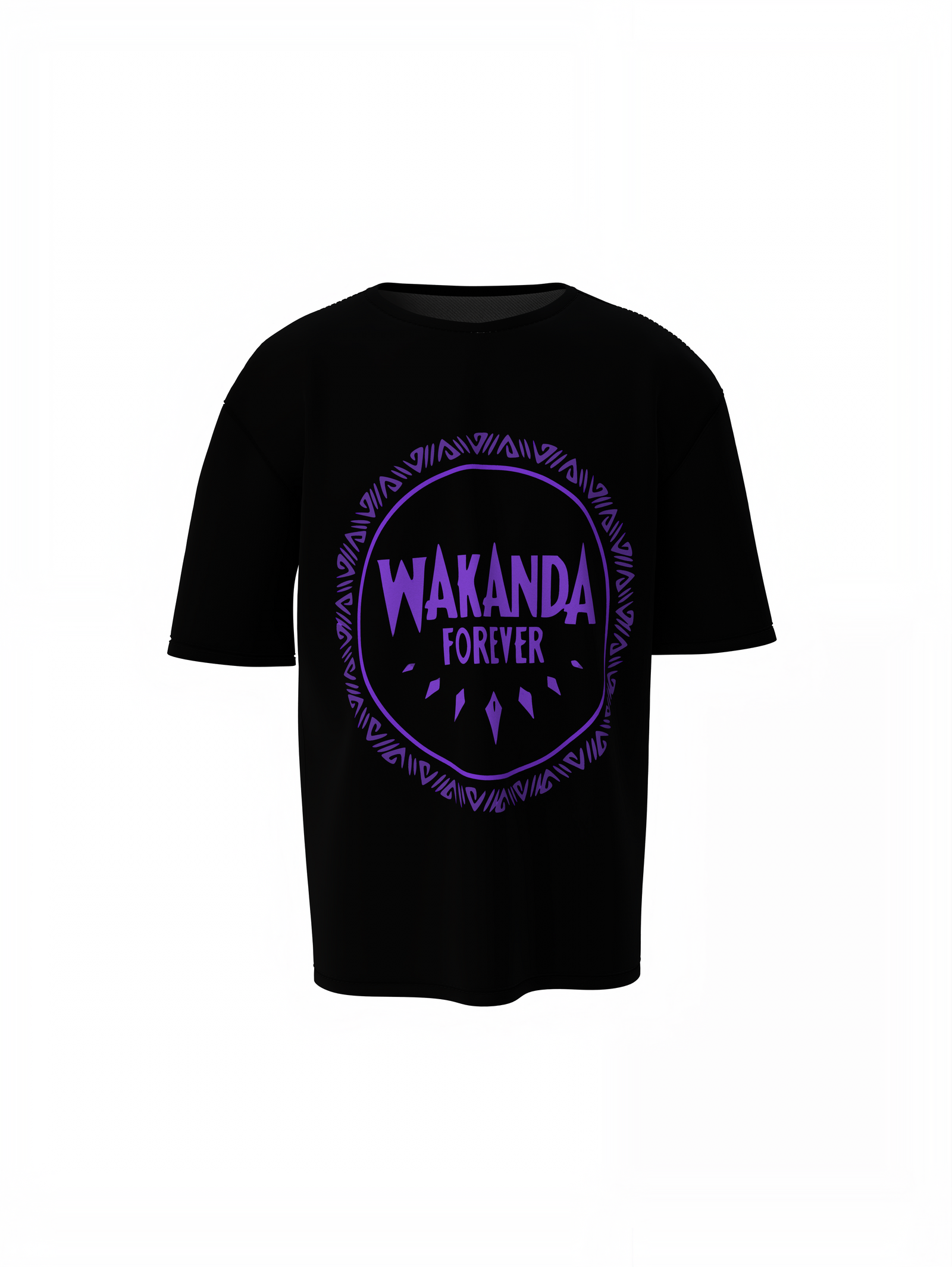 Wakanda Forever Oversized T-Shirts