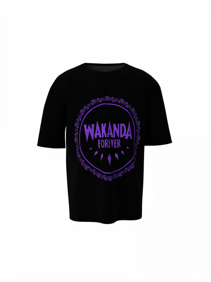 Wakanda Forever Oversized T-Shirts
