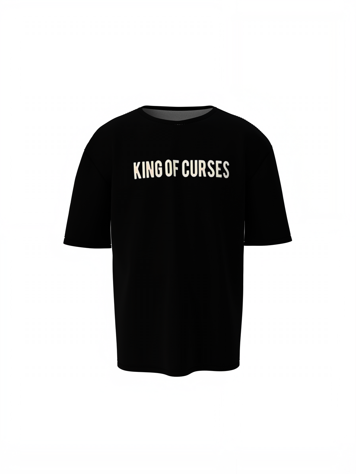King Of Curses Oversized T-Shirts