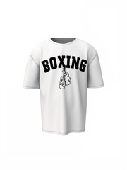 Boxing Hanging Gloves Oversized T-Shirts