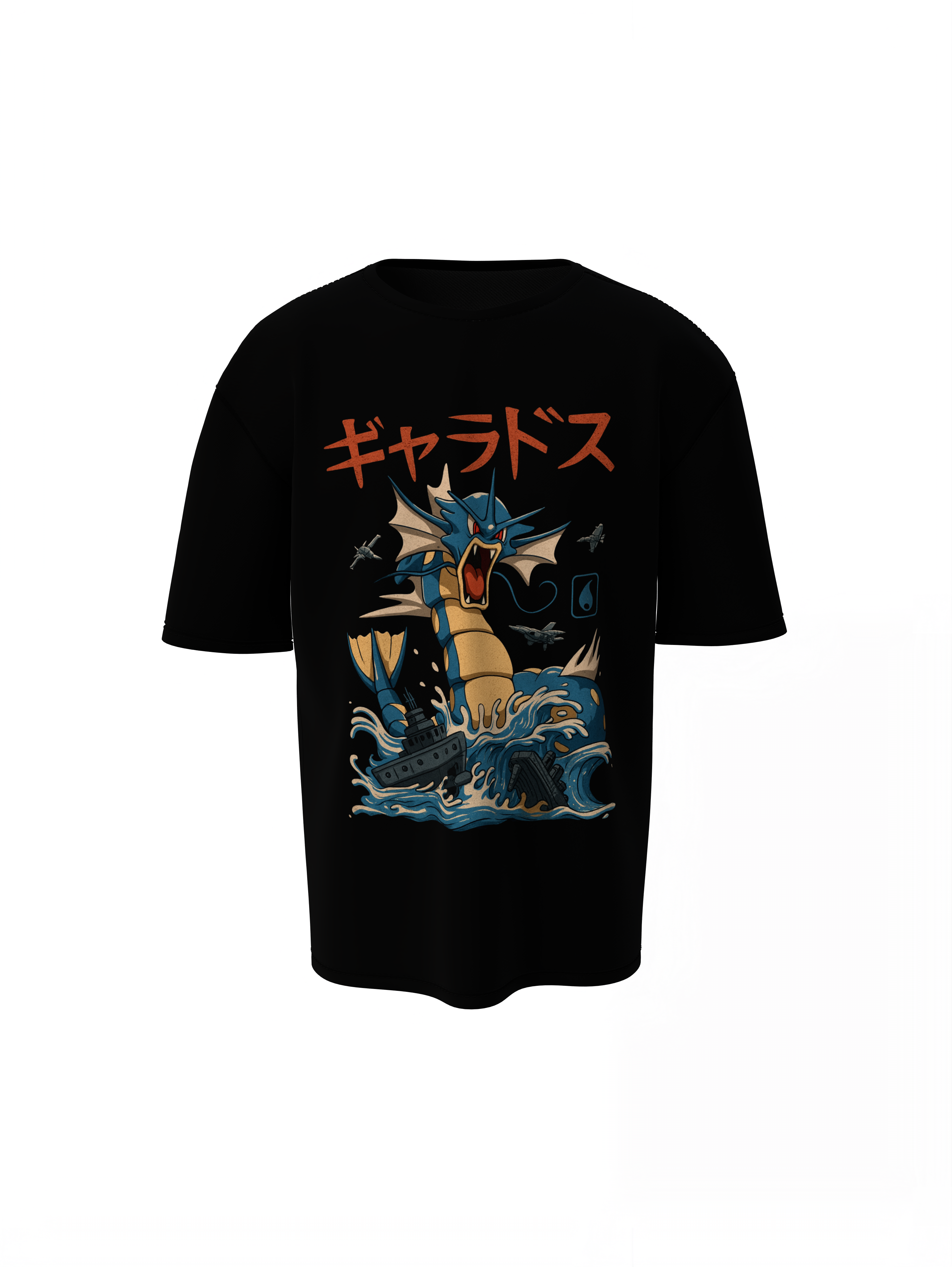 Gyarados Oversized T-Shirts