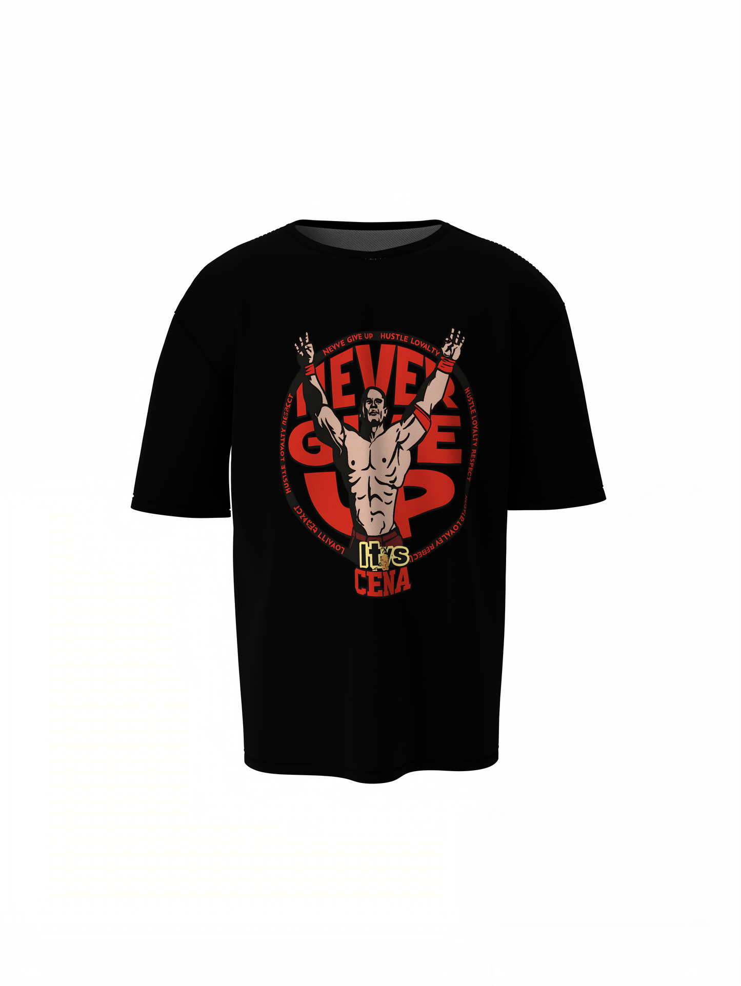 Its Cena Oversized T-Shirt Iconic John Cena Graphic T-shirts